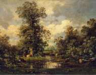 Dupre Jules Forest Landscape  - Hermitage